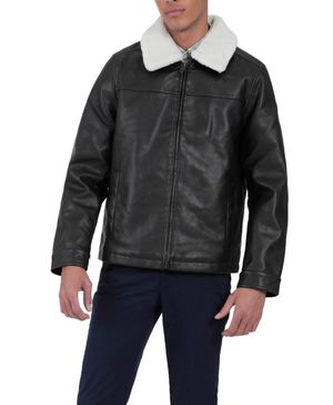 Casaca Faux Leather Regular Fit