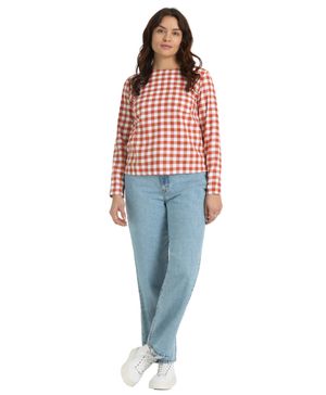 Blusa Mujer Button Back Regular Fit