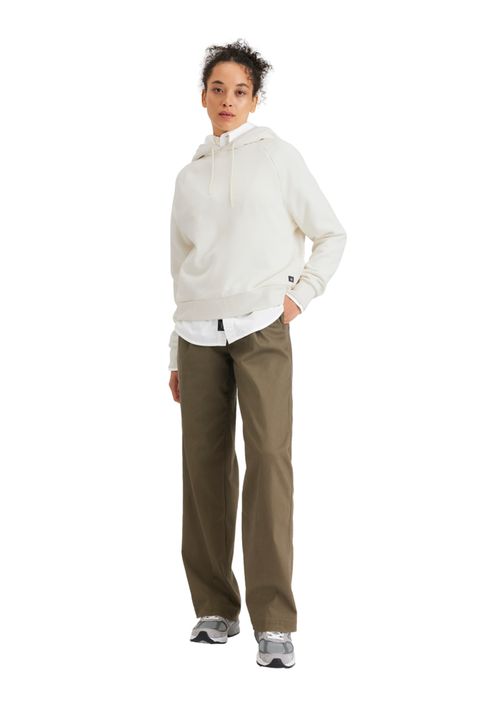 Polera Mujer Popover Hoodie Relaxed Fit