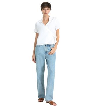 Blusa Mujer Wrap Regular Fit
