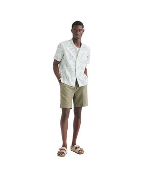 Camisa Camp Collar Regular Fit