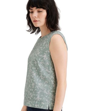 Polo Mujer Tank Button Back Slim Fit