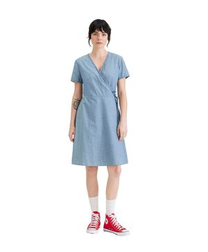 Vestido Mujer Wrap