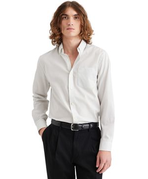 Camisa Signature Woven Stain Defender Classic Fit
