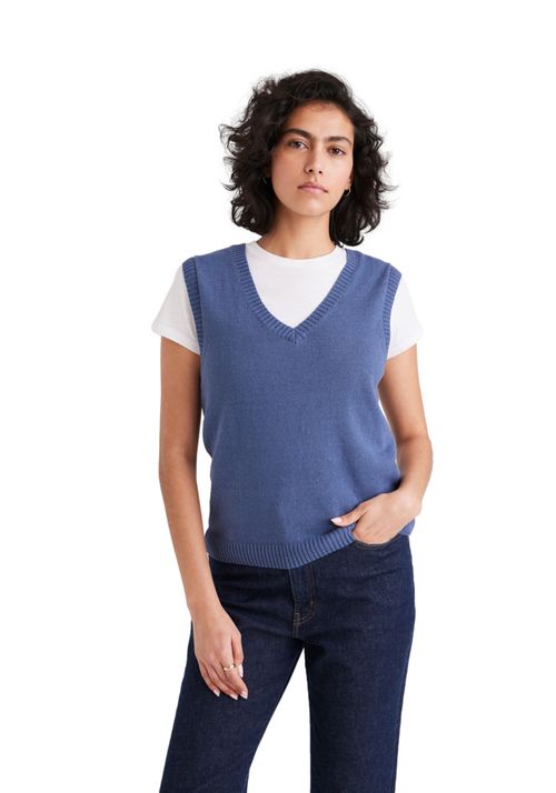 Chompa Mujer Cap Sleeve Regular Fit