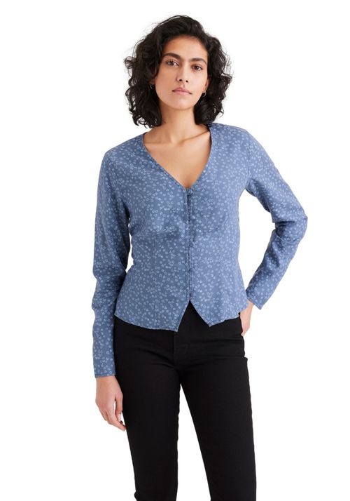 Blusa Mujer Tie Back Regular Fit