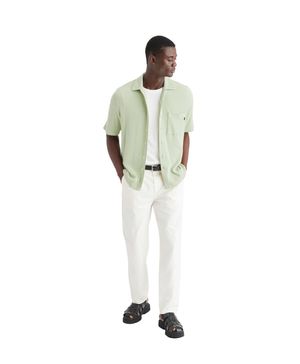 Camisa Knit Button-Up Regular Fit