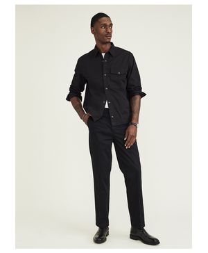 Pantalón Signature Stain Defender Straight Fit