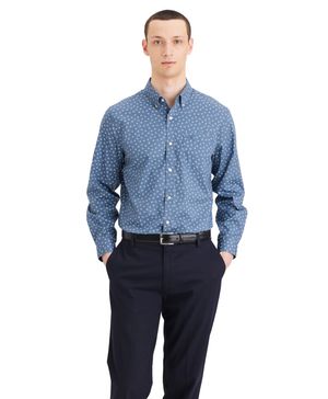 Camisa Signature Stain Defender® Classic Fit
