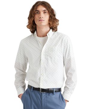 Camisa Signature Stain Defender® Classic Fit