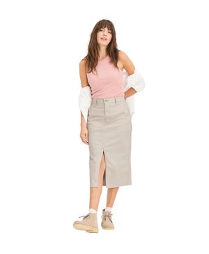 Falda Mujer Chino Regular Fit