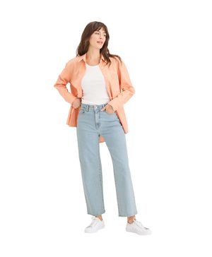 Pantalón Mujer Sutter 5-Pocket High Straight Fit