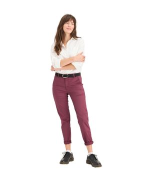 Pantalón Mujer Weekend Chino Mid-Rise Slim Fit