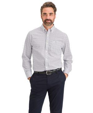 Camisa Signature Classic Fit con Stain Defender®