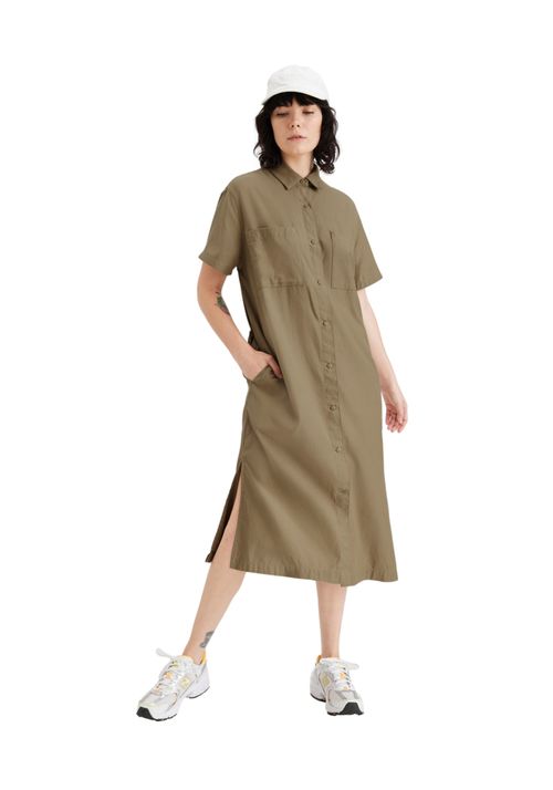 Vestido Midi Relaxed Fit