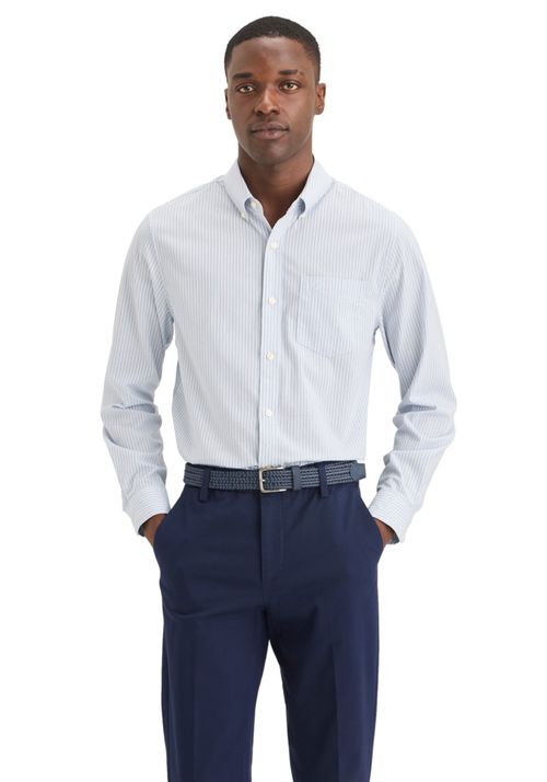 Camisa Signature Classic Fit con Stain Defender®