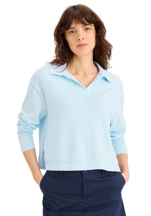 Chompa Mujer Polo Relaxed Fit